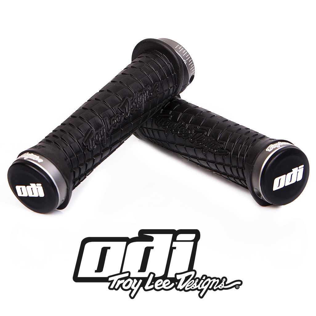 ODI GRIPS MX Lock-on v2 Half-Waffle Black